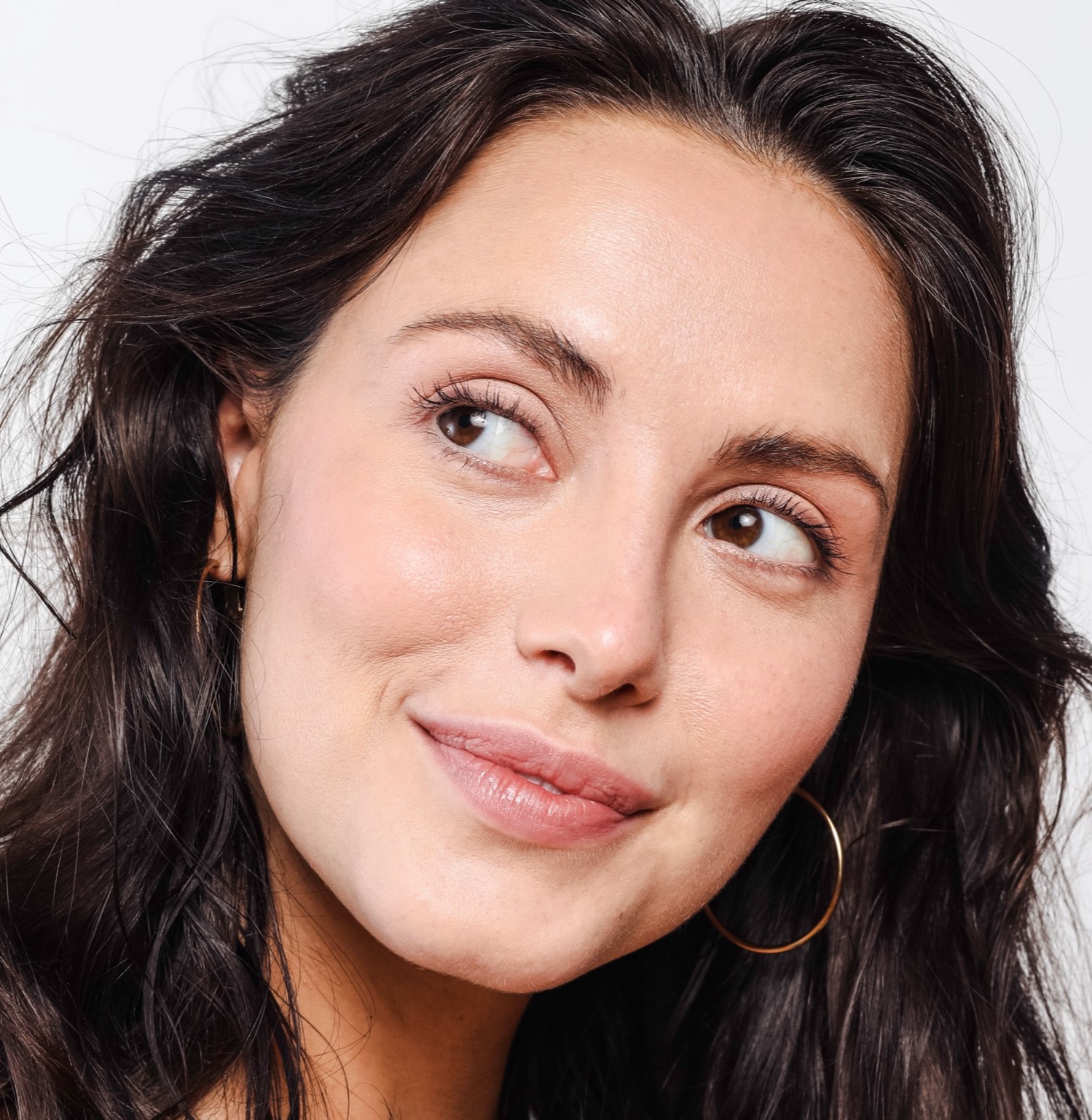 Editorial portrait of a woman in soft natural daylight